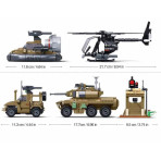 Jeux de construction pour enfants - Sluban -Army Joint Assault A - Livraison rapide Tunisie