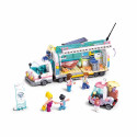 Jeux de construction pour enfants - Metropolis Doctor - Mobile Nursing Car (Pullback) - Livraison rapide Tunisie
