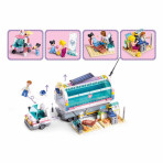 Jeux de construction pour enfants - Metropolis Doctor - Mobile Nursing Car (Pullback) - Livraison rapide Tunisie