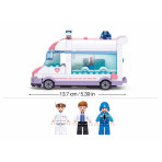 Jeux de construction pour enfants - Metropolis Doctor - Rescue (Pullback) - Livraison rapide Tunisie