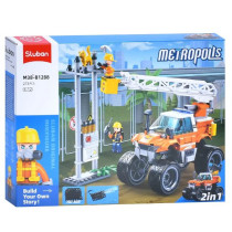 Metropolis Fire Rescue véhicule 2 en 1