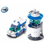 Jeux de construction pour enfants - Metropolis Police-Escort Criminal Yuri(PullBack) - Livraison rapide Tunisie