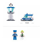 Jeux de construction pour enfants - Metropolis Police-Escort Criminal Yuri(PullBack) - Livraison rapide Tunisie