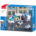 Jeux de construction pour enfants - Metropolis Police-Invasion the Command Vehicle - Livraison rapide Tunisie