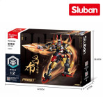 Jeux de construction pour enfants - Mecha Les personnages du Royaume - Noir - Livraison rapide Tunisie