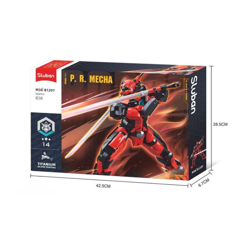 Mecha Les personnages du Royaume - Rouge