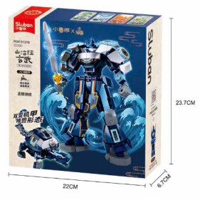 Mecha Les personnages du Royaume - Tortue blue