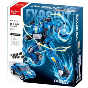 Sluban - Exosuit Robot Voiture de sport 2 en 1