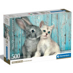 Puzzles pour enfants - Puzzle 500 pièces - CAT & BUNNY - Livraison rapide Tunisie
