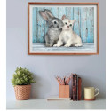 Puzzles pour enfants - Puzzle 500 pièces - CAT & BUNNY - Livraison rapide Tunisie