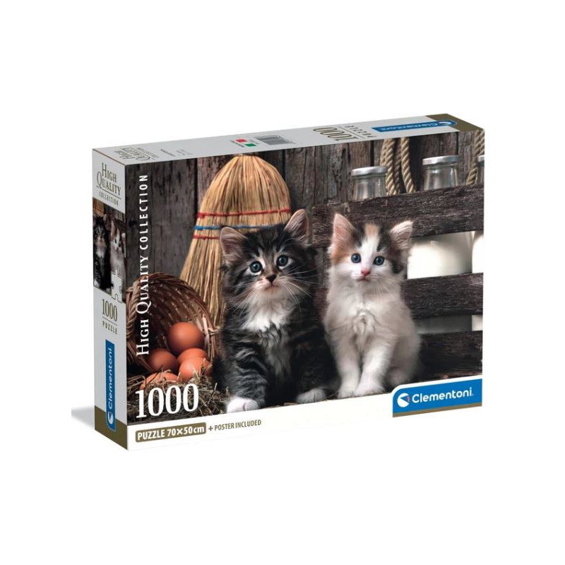 Puzzle 1000 pièces - Lovely kittens