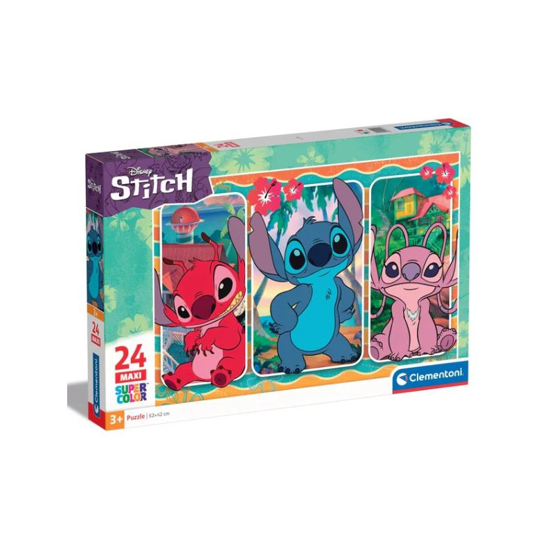 Puzzle Maxi : Lilo & Stitch - PUZZLE 24 PIECES MAXI