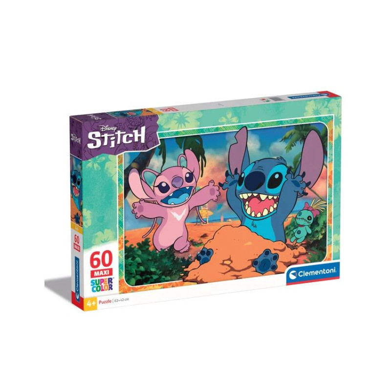 Puzzle Maxi : Lilo & Stitch - PUZZLE 60 PIECES MAXI