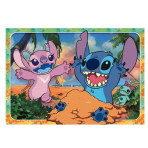 Puzzles pour enfants - Puzzle Maxi : Lilo & Stitch - PUZZLE 60 PIECES MAXI - Livraison rapide Tunisie