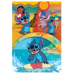 Puzzles pour enfants - Puzzle Maxi : STITCH - PUZZLE 104 PIECES MAXI - Livraison rapide Tunisie