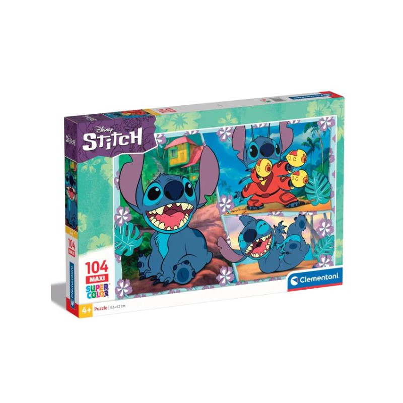Puzzle Maxi : STITCH - PUZZLE 104 PIECES MAXI