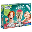 Loisirs créatifs pour enfants - Science & Jeu Laboratoire : Crazy Anatomy - Livraison rapide Tunisie