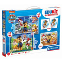Puzzles pour enfants - Edukit 4 en 1 - Pat Patrouille - Livraison rapide Tunisie