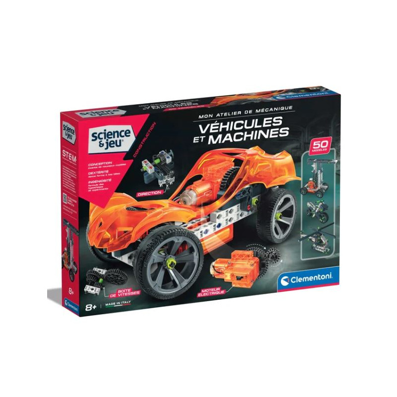 Mon atelier mécanique - 50 véhicules avec moteur électrique