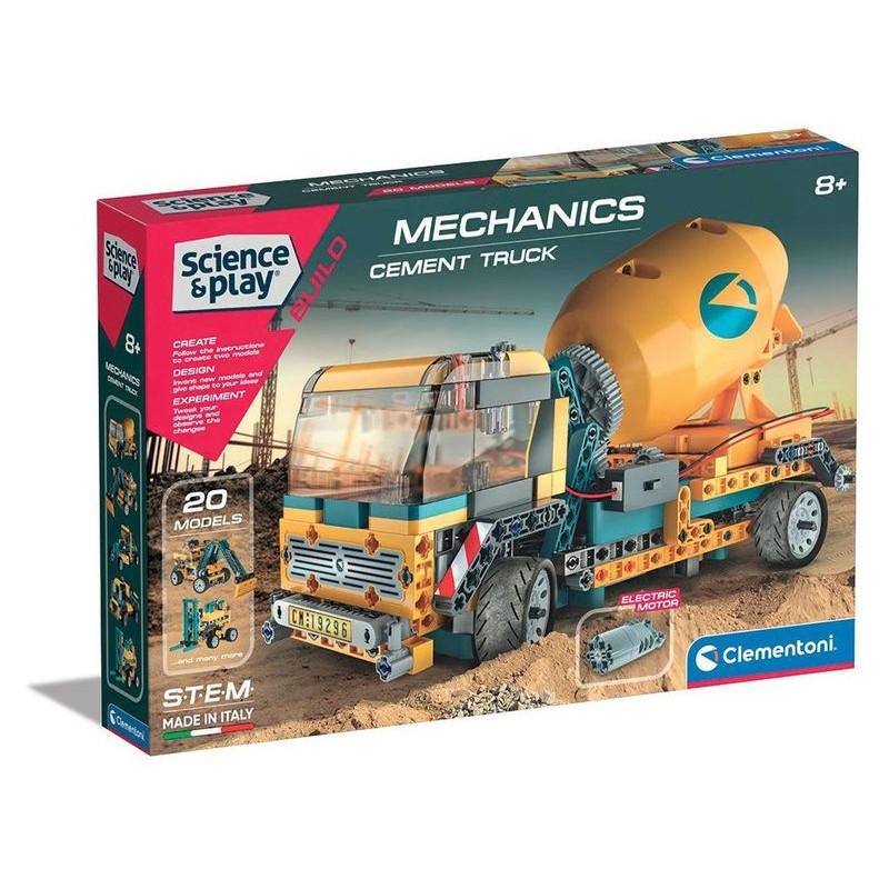 Mon atelier mécanique - Camion de ciment - moteur électrique