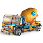 Jeux de construction pour enfants - Mon atelier mécanique - Camion de ciment - moteur électrique - Livraison rapide Tunisie