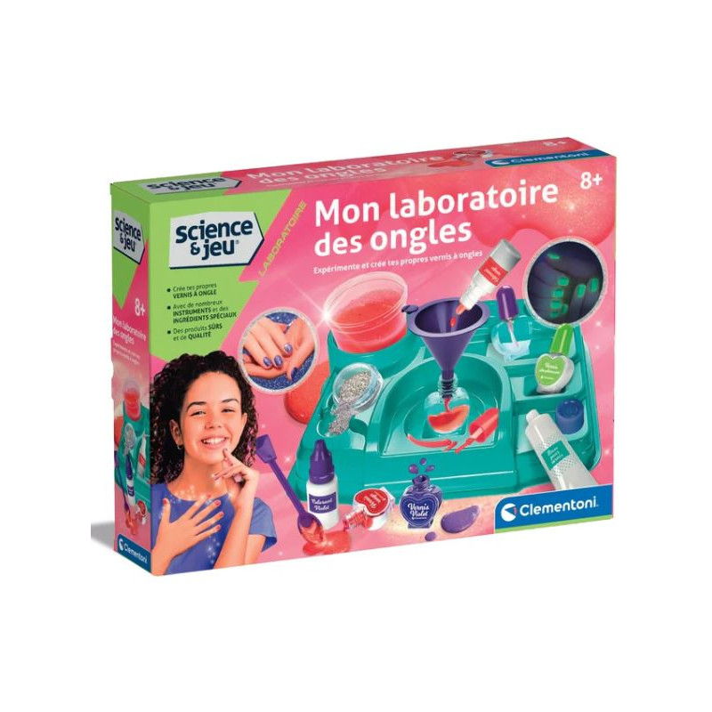 Science & Jeu Laboratoire  : Mon laboratoire des ongles