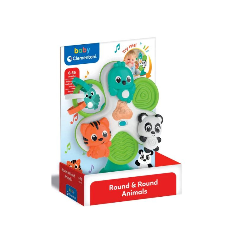 Baby Clementoni : La roue des animaux