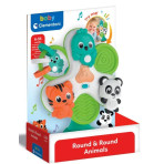 Jeux d'Eveil pour enfants - Baby Clementoni : La roue des animaux - Livraison rapide Tunisie