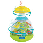Jeux d'Eveil pour enfants - Baby Clementoni : HAPPY FRIENDS SPINNING TOP - Livraison rapide Tunisie