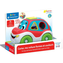Baby Clementoni : Carter, ma voiture formes et couleurs