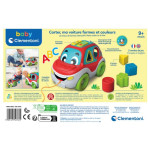 Jeux d'Eveil pour enfants - Baby Clementoni : Carter, ma voiture formes et couleurs - Livraison rapide Tunisie