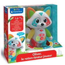 Baby Clementoni : Olivier, le raton-laveur joueur