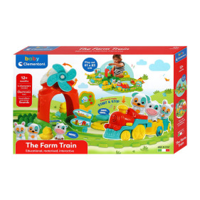 Baby Clementoni : Le train de la ferme
