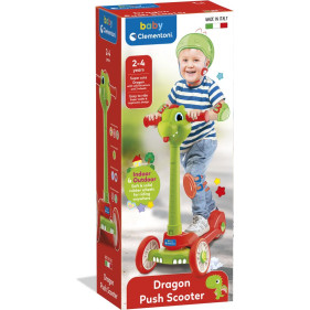 Baby Clementoni : BABY DRAGON PUSH SCOOTER
