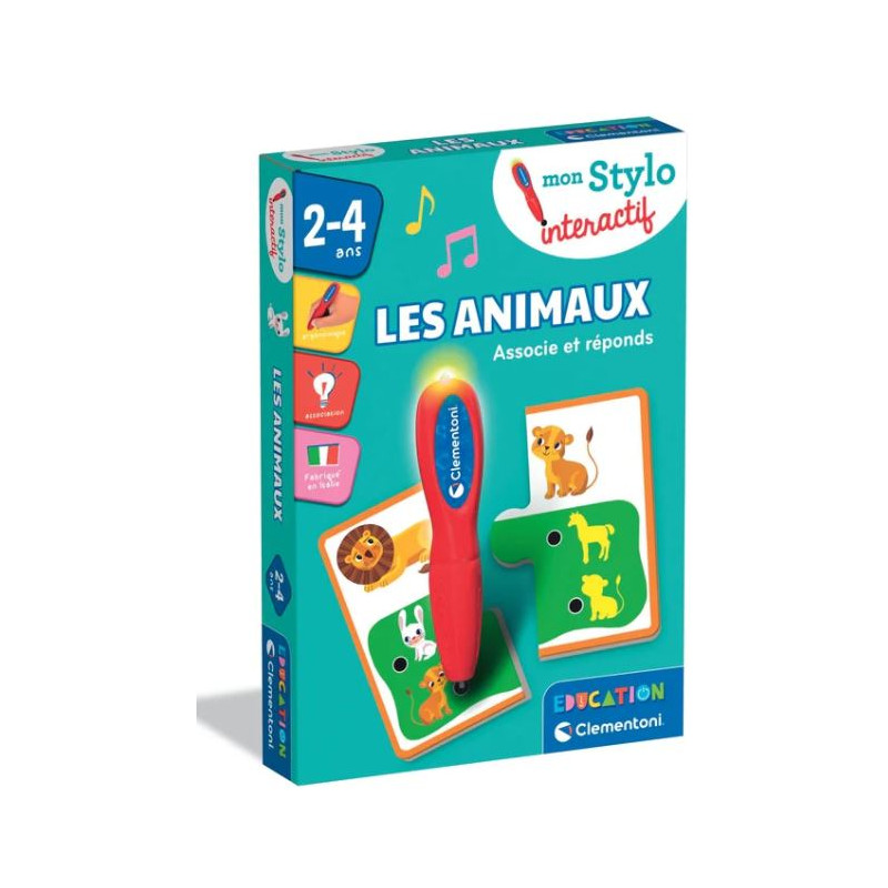 MON STYLO INTERACTIF - LES ANIMAUX