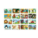 Puzzles pour enfants - Les animaux et leur petit - Livraison rapide Tunisie