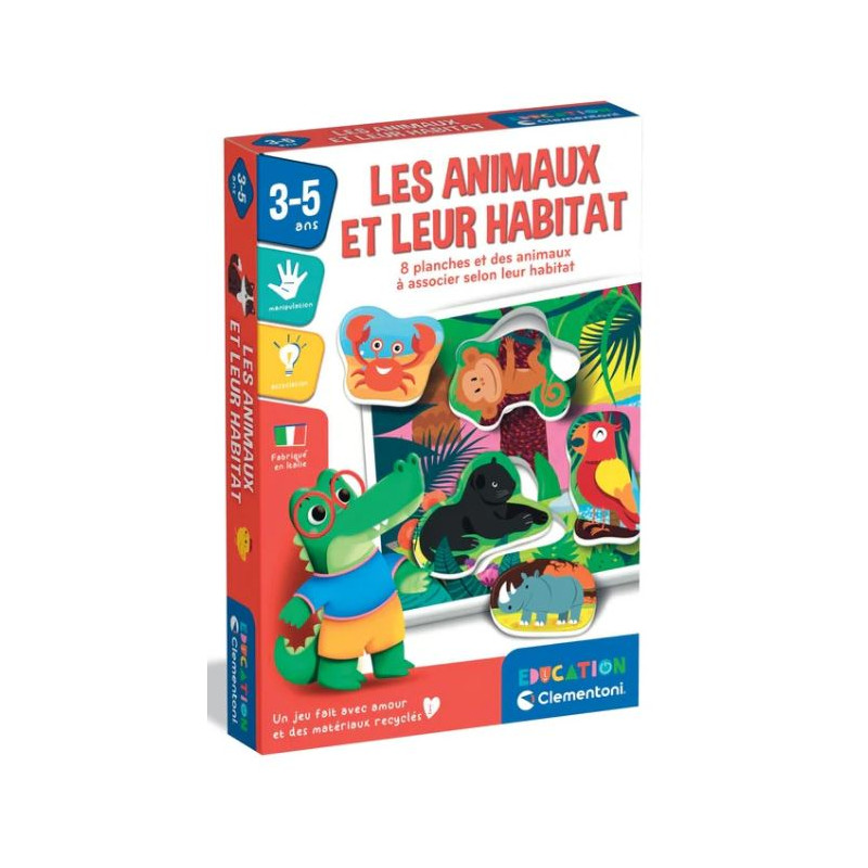 Les animaux et leur habitat