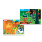 Puzzles pour enfants - Les animaux et leur habitat - Livraison rapide Tunisie
