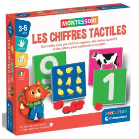 Montessori - Les chiffres tactiles