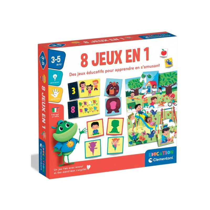 Coffret 8 jeux en 1