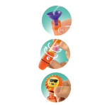 Loisirs créatifs pour enfants - Idea Clementoni : SMALL HIGHLIGHTER LAB_SUMMER - Livraison rapide Tunisie