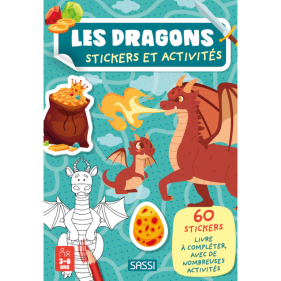 Stickers et activités - Les dragons