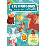 Livres pour enfants - Stickers et activités - Les dragons - Livraison rapide Tunisie