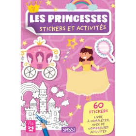 Stickers et activités - Les princesses