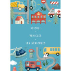 Jeux de construction pour enfants - Magnètic Box - Les véhicules - Livraison rapide Tunisie