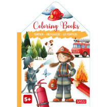 Livres à colorier - Les pompiers
