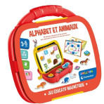Jeux éducatifs pour enfants - MALLETTE LETTRES ET ANIMAUX MAGNETIQUES - Livraison rapide Tunisie
