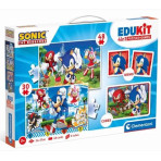 Puzzles pour enfants - Edukit 4 en 1 - Sonic - Livraison rapide Tunisie