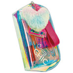 Loisirs créatifs pour enfants - Crazy Chic - Trousse de maquillage holographique - Cœur - Livraison rapide Tunisie