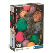 Puzzle 500 pièces - Fluffy Kitten